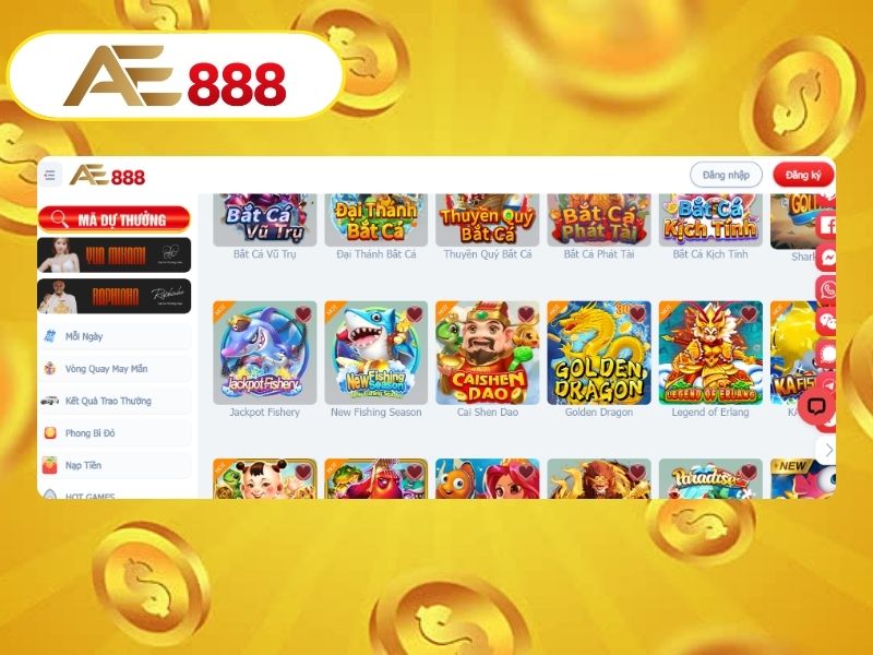 Hàng ngàn ưu đãi tuyệt hảo đang đợi bạn hưởng thụ ở AE888